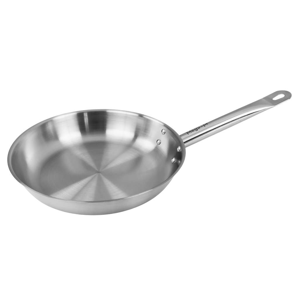 Patelnia ze stali nierdzewnej Mega-M ⌀24 cm