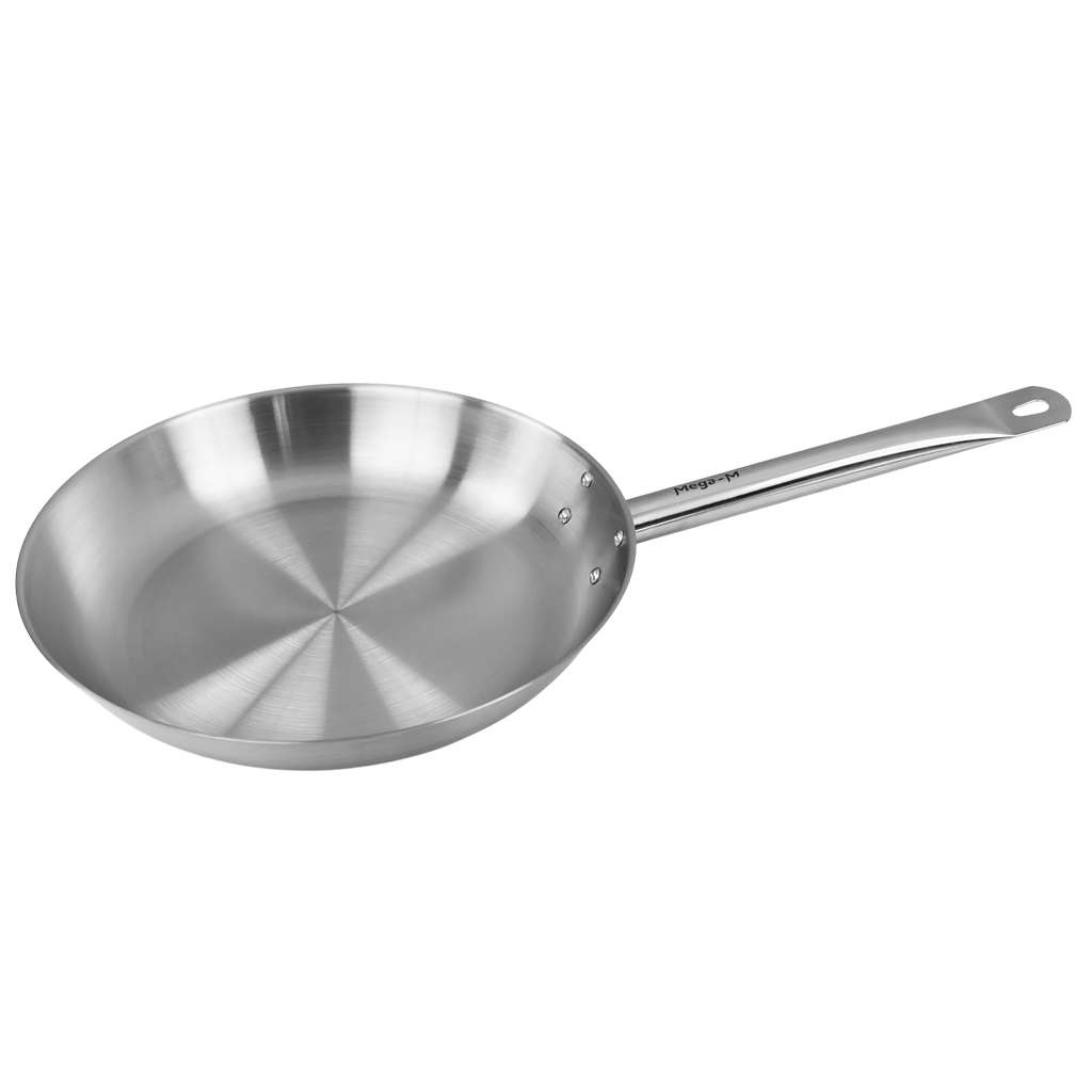 Patelnia ze stali nierdzewnej o średnicy 30 cm