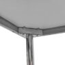 Stół gastronomiczny ze stali nierdzewnej centralny z półką na kółkach Mega-M X STANDARD 60x60x85 cm