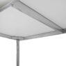 Stół gastronomiczny ze stali nierdzewnej przyścienny z półką Mega-M X STANDARD 150x60x85 cm