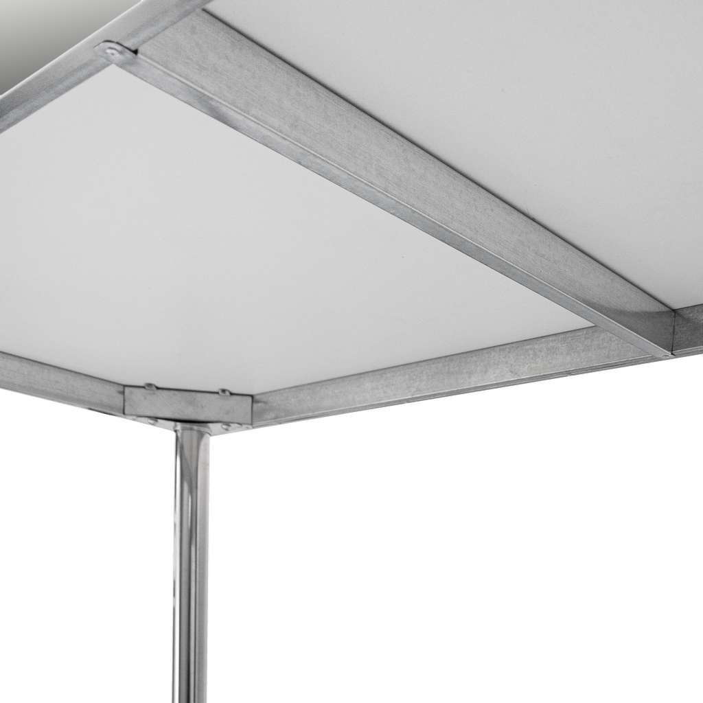 Stół gastronomiczny ze stali nierdzewnej przyścienny z półką Mega-M X STANDARD 150x60x85 cm