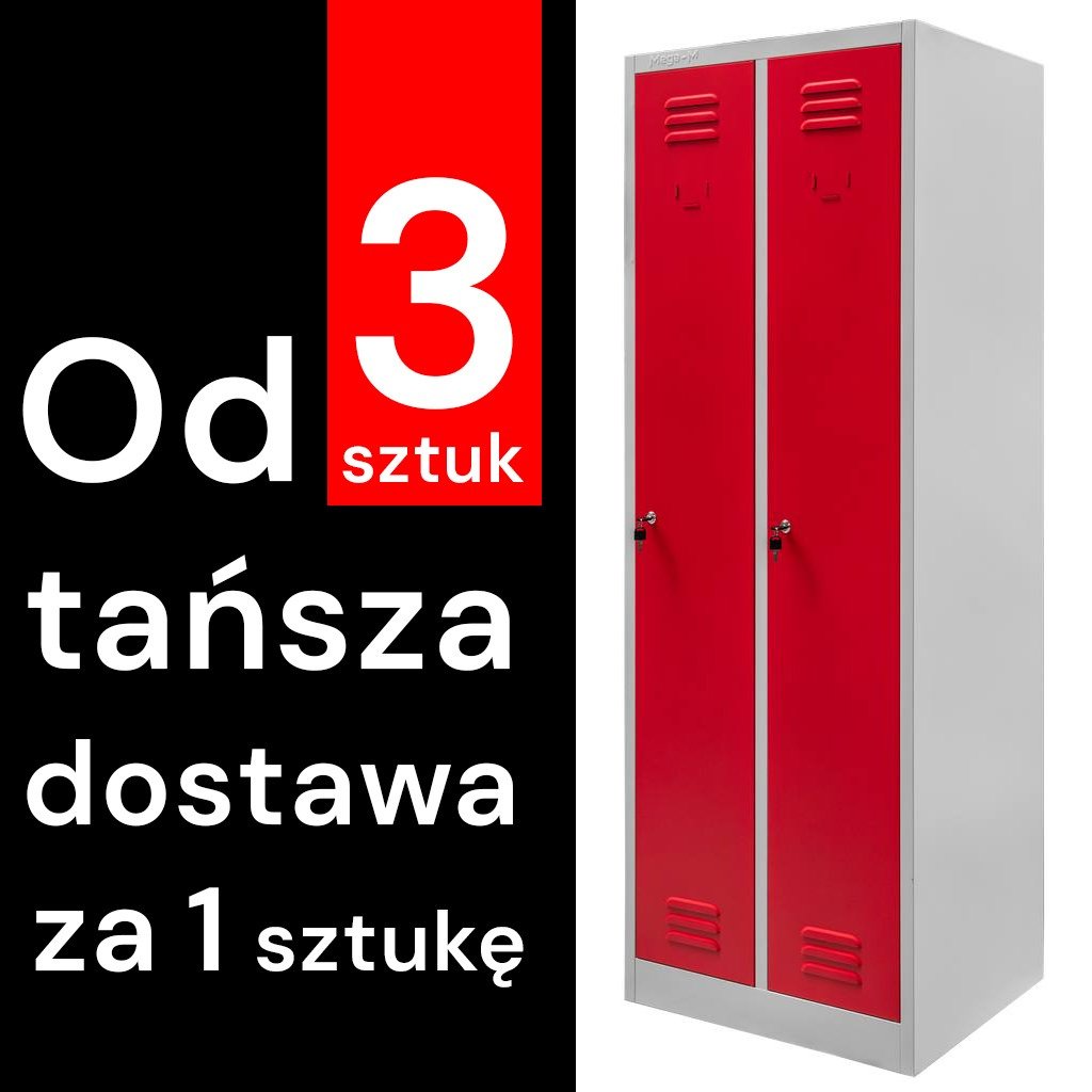 szafka ubraniowa BHP pracownicza, szafka metalowa BHP