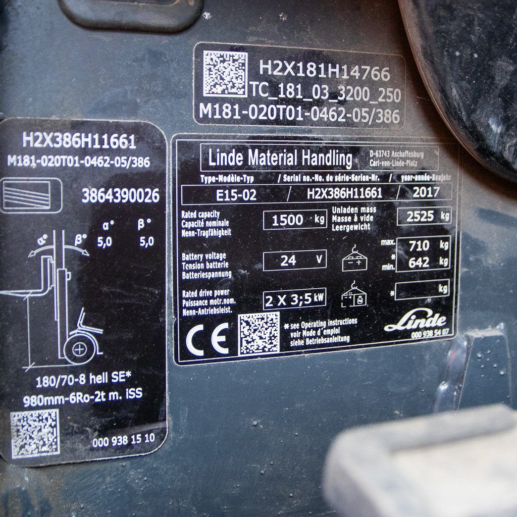 wózek widłowy LINDE, wózek elektryczny, wózek widłowy, wózek magazynowy, wózek widłowy z ogrzewaną kabiną, wózek elektryczny do magazynu, transport palet