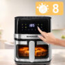 Frytkownica beztłuszczowa Air Fryer BERGMANN YA kosz 5L 1400W
