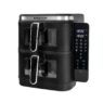 Frytkownica beztłuszczowa Air Fryer BERGMANN YI dwa kosze 2x5,5L 2800W książka kucharska w zestawie MTP007739
