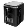 Frytkownica beztłuszczowa Air Fryer BERGMANN YI dwa kosze 2x5,5L 2800W książka kucharska w zestawie MTP007739