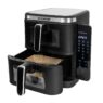 Frytkownica beztłuszczowa Air Fryer BERGMANN YI dwa kosze 2x5,5L 2800W książka kucharska w zestawie MTP007739