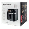 Frytkownica beztłuszczowa Air Fryer BERGMANN YI kosz 8L 1700W książka kucharska w zestawie