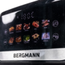 Frytkownica beztłuszczowa Air Fryer BERGMANN YI kosz 8L 1750W książka kucharska w zestawie MTP007740