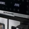 Frytkownica beztłuszczowa Air Fryer BERGMANN YO dwa kosze 2x6L 2800W MTP007742