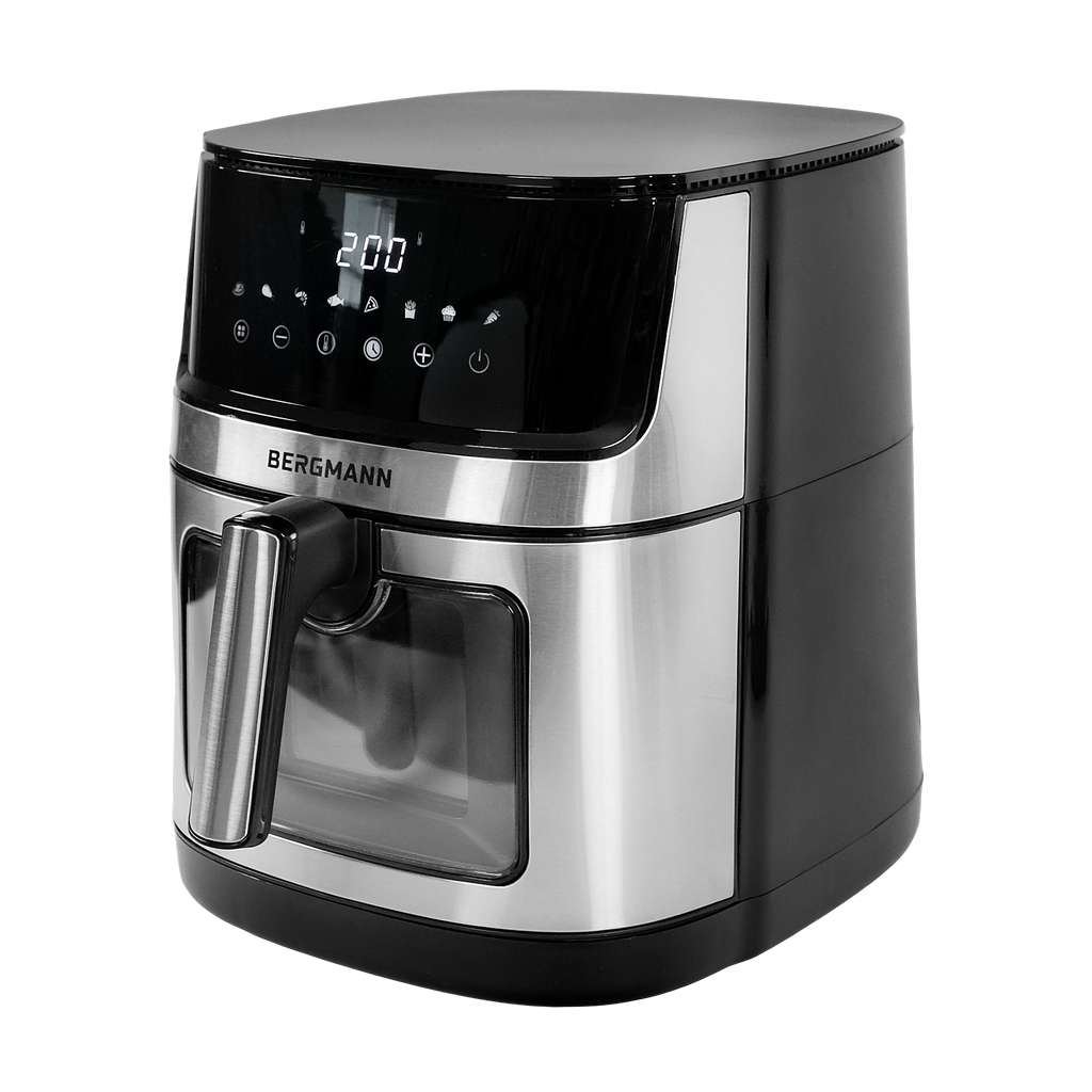Frytkownica beztłuszczowa Air Fryer BERGMANN YO kosz 7,5L 2000W MTP007746