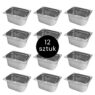 zestaw pojemników GN, pojemnik gastronomiczny stal nierdzewna, wyposażenie kuchni gastronomicznej, pojemniki do cateringu, pojemnik gastronomiczny nierdzewny