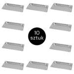 Zdjęcie produktu: Pojemnik GN 1/3 ze stali nierdzewnej Mega-M 32,5×17,6x2cm zestaw 10 szt.