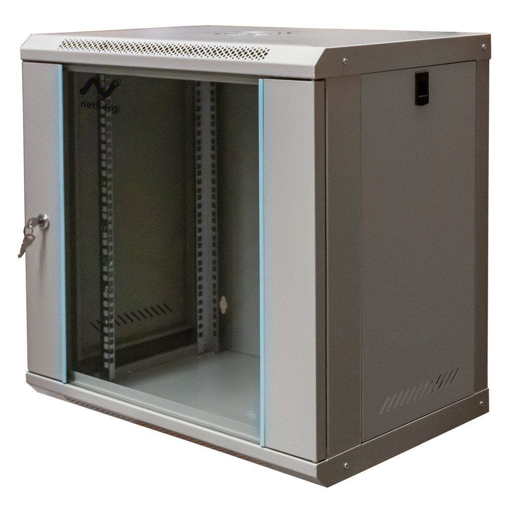 szafa na elektronikę NETBERG 19" 12U, szafa rackowa wisząca, szafa rack serwerowa