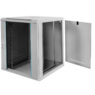 Szafa Rack 19 15U serwerowa na elektronikę NETBERG wisząca 60x40x45cm czarna z drzwiami perforowanymi