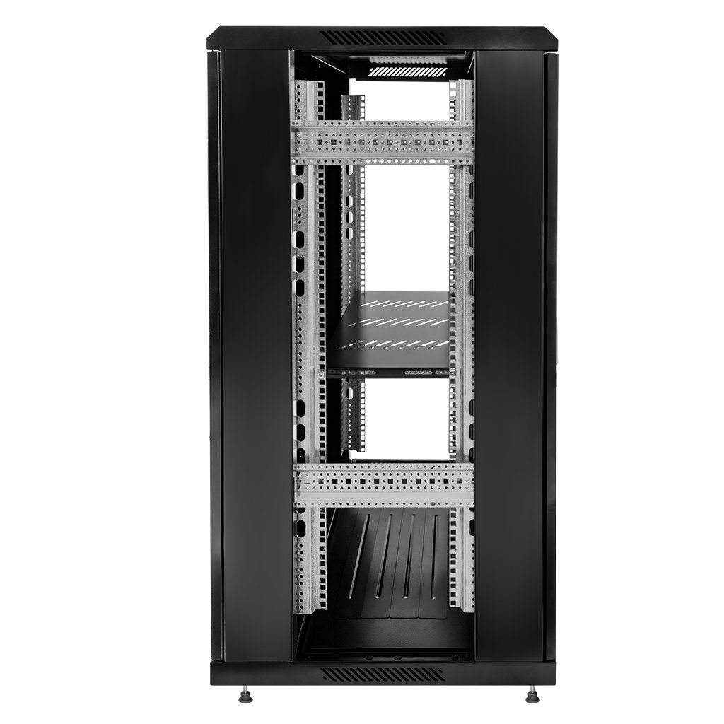 Szafa Rack 19 22U serwerowa na elektronikę NETBERG stojąca , szafa serwerowa 22U, szafa teleinformatyczna