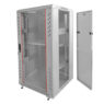 Szafa Rack 19 22U serwerowa na elektronikę NETBERG stojąca 60x60x116.5 cm szara