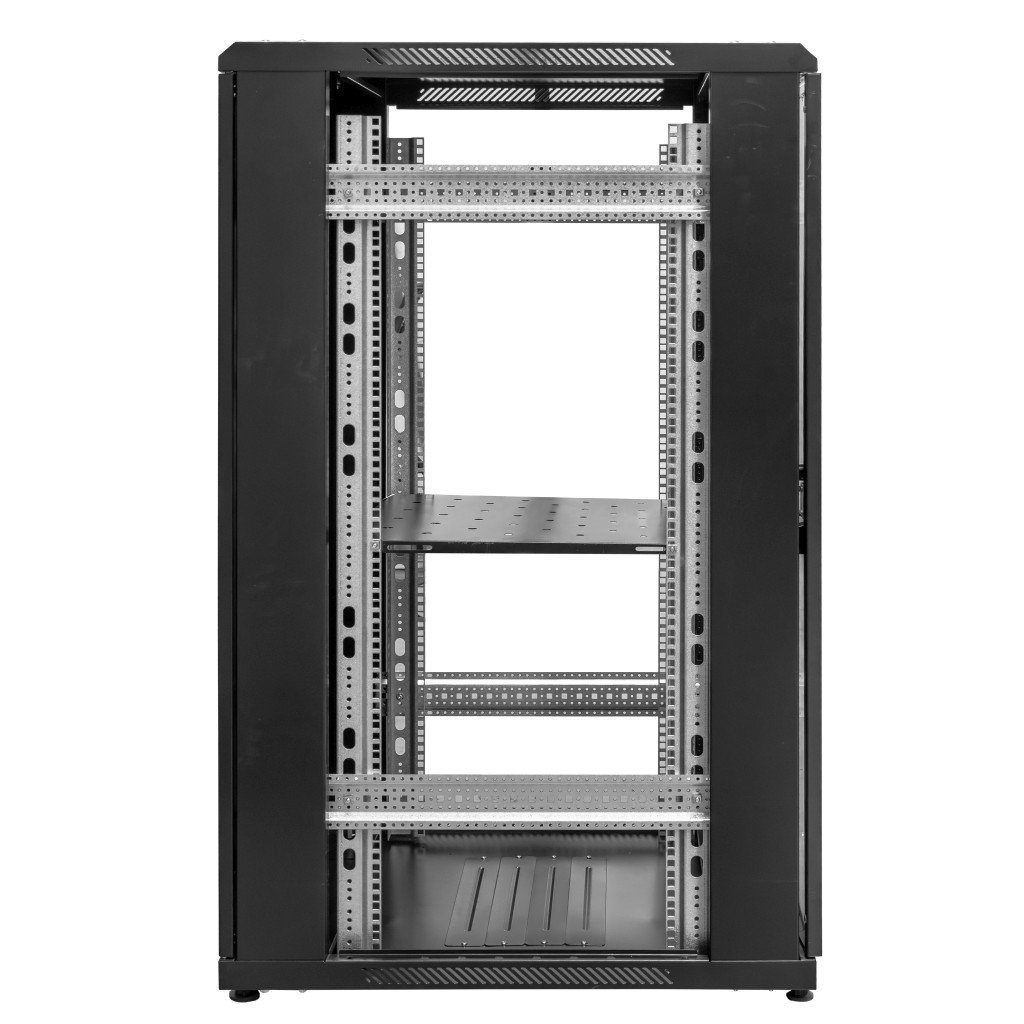 Szafa rack serwerowa na elektronikę NETBERG, szafa rackowa 19" 28U stojąca