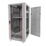 Szafa Rack 19 28U serwerowa na elektronikę NETBERG stojąca 60x80x136.5 cm szara