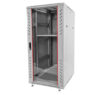 Szafa Rack 19 28U serwerowa na elektronikę NETBERG stojąca 60x80x136.5 cm szara
