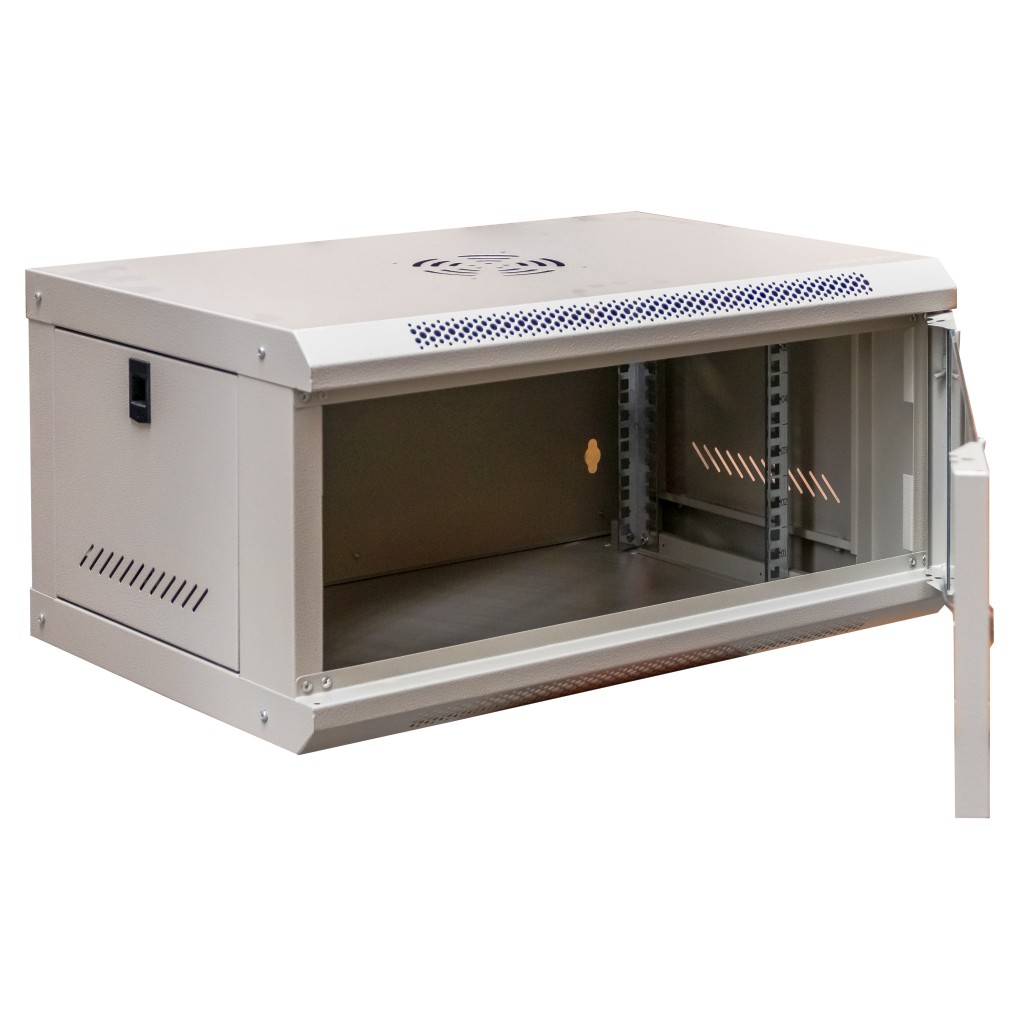 szafa rack na elektronikę, szafa serwerowa NETBERG, szafa rack 19" 6U