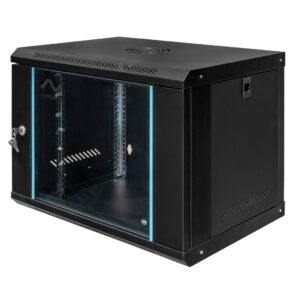 Zdjęcie produktu: Szafa Rack 19" 9U serwerowa na elektronikę NETBERG wisząca 60x40x45 cm czarna
