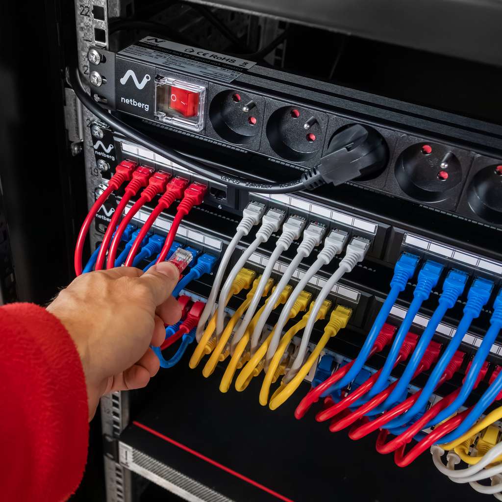 szafa rack, szafa serwerowa, szafa na elektronikę
