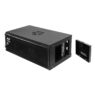 Szafa Rack 19 4U serwerowa na elektronikę NETBERG wisząca 60x35x24cm czarna z drzwiami perforowanymi