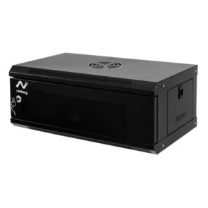 Zdjęcie produktu: Szafa Rack 19" 4U serwerowa na elektronikę NETBERG wisząca 60x35x24 cm drzwi perforowane czarna