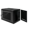 Szafa Rack 19 9U serwerowa na elektronikę NETBERG wisząca 60x40x45cm czarna z drzwiami perforowanymi