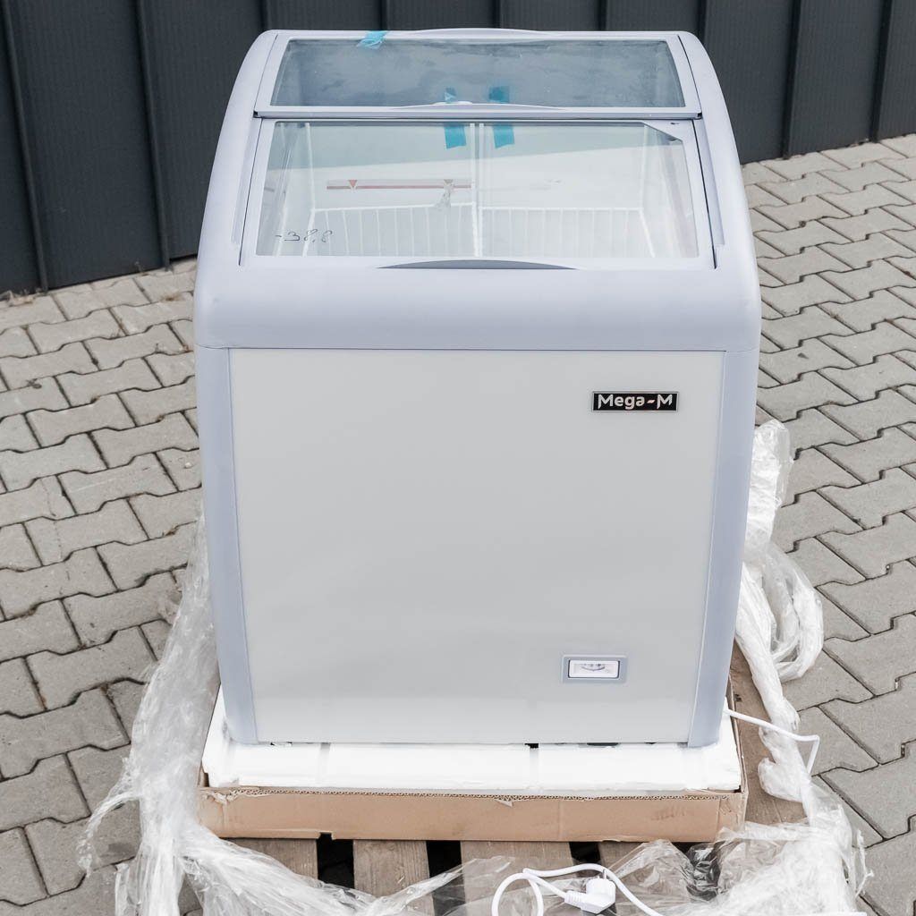 Zamrażarka skrzyniowa przeszklona 110L Mega-M YETI X67 POWYSTAWOWA
