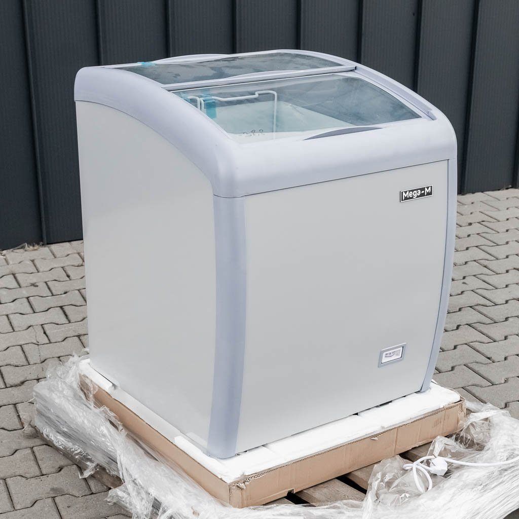 Zamrażarka skrzyniowa przeszklona 110L Mega-M YETI X67 POWYSTAWOWA
