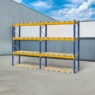 regał paletowy jungheinrich do magazynu dwa moduły