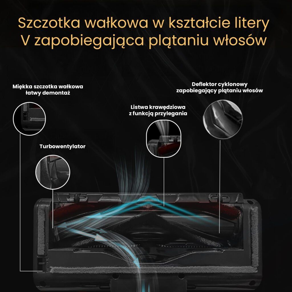 bezprzewodowy BERGMANN HAX 125 450 W, odkurzacz pionowy