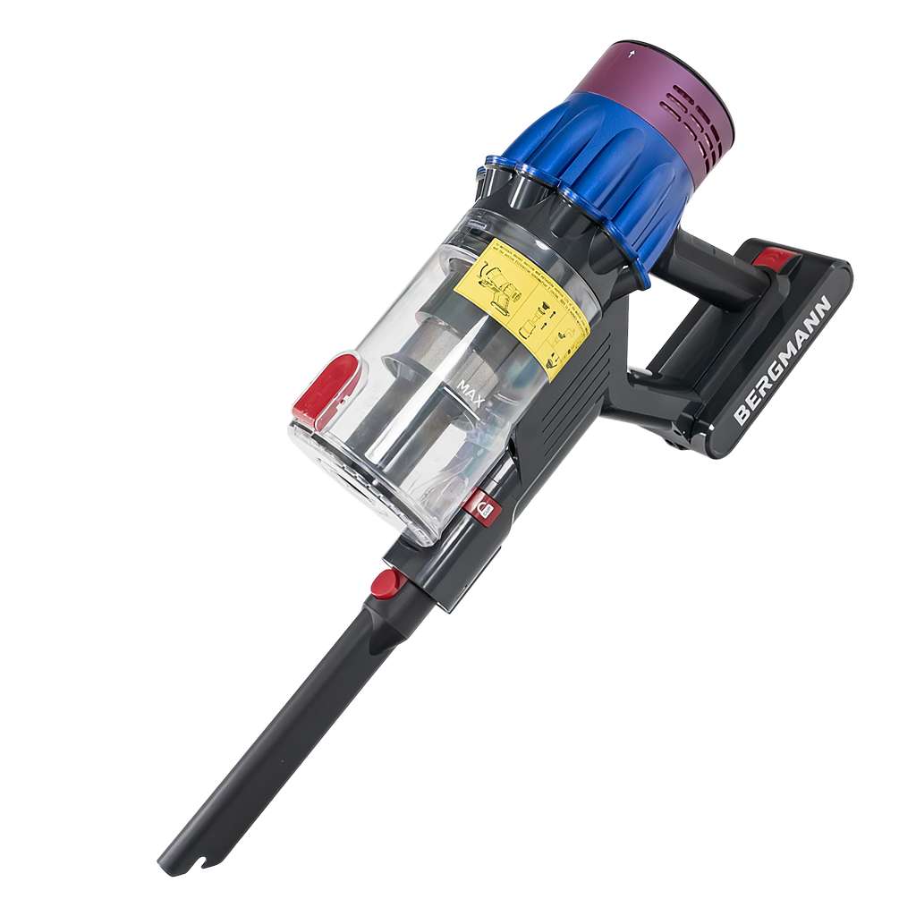 odkurzacz bezprzewodowy BERGMANN PUX 728 650 W, odkurzacz pionowy