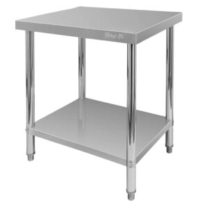 Zdjęcie produktu: Stół gastronomiczny ze stali nierdzewnej centralny z półką Mega-M X STANDARD 60x60x85 cm