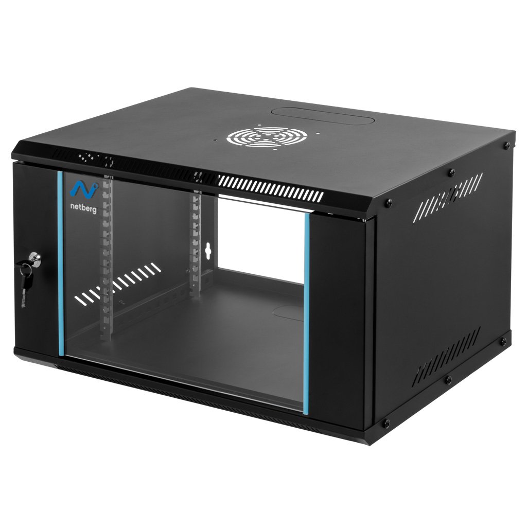 Szafa Rack 19 6U serwerowa na elektronikę NETBERG BASIC wisząca 60x40x33cm