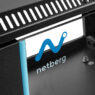 Szafa Rack 19 9U serwerowa na elektronikę NETBERG BASIC wisząca 60x40x46.3cm czarna przeszklone drzwi