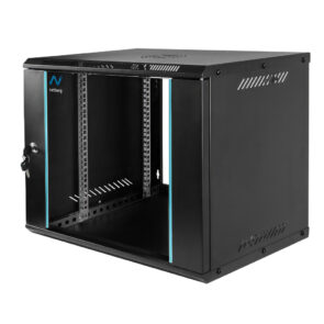 Zdjęcie produktu: Szafa Rack 19" 9U serwerowa na elektronikę NETBERG BASIC wisząca 60x40x46.3 cm czarna