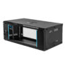 Szafa Rack 19 4U serwerowa na elektronikę NETBERG BASIC wisząca 60x35x24cm czarna przeszklone drzwi