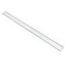Ogranicznik półki Mega-M L-125 cm H-8 cm ocynk