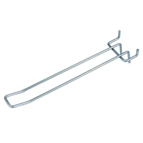 Zdjęcie produktu: Podwójna zawieszka haczyk na tył EURO perforowany Mega-M L-20 cm ⌀4 mm ocynk