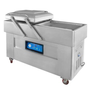 Zdjęcie produktu: Pakowarka próżniowa 2-komorowa Mega-M D60/1cm wydajność 40m3/h 4-listwy zgrzewarka próżniowa