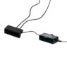 stelaż biurka regulowany elektrycznie, stelaż czarny, stelaż z regulacją wysokości, stelaż 1-silnikowy, stelaż do biurka 110-140 cm, regulowany stelaż do biurka, elektryczny stelaż biurkowy, stelaż z portami USB, ergonomiczny stelaż do biurka