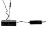 stelaż biurka regulowany elektrycznie, stelaż czarny, stelaż z regulacją wysokości, stelaż 1-silnikowy, stelaż do biurka 110-140 cm, regulowany stelaż do biurka, elektryczny stelaż biurkowy, stelaż z portami USB, ergonomiczny stelaż do biurka