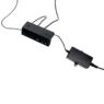 stelaż biurka regulowany elektrycznie, stelaż czarny, stelaż z regulacją wysokości, stelaż 1-silnikowy, stelaż do biurka 110-140 cm, regulowany stelaż do biurka, elektryczny stelaż biurkowy, stelaż z portami USB, ergonomiczny stelaż do biurka