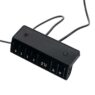 stelaż biurka regulowany elektrycznie, stelaż czarny, stelaż z regulacją wysokości, stelaż 1-silnikowy, stelaż do biurka 110-140 cm, regulowany stelaż do biurka, elektryczny stelaż biurkowy, stelaż z portami USB, ergonomiczny stelaż do biurka