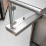 Bemar grzewczy z nadstawką DORA METAL SNT010 S-215 cm G-75 cm H-120 cm 4xGN