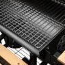 grill węglowy beczka, grill ogrodowy z pokrywą, grill z termometrem, grill wózek na kołach, grill ogrodowy mobilny