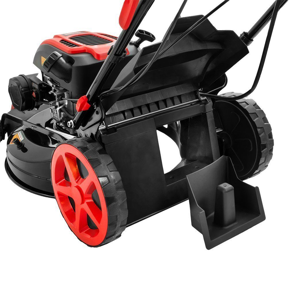 kosiarka do trawy, kosiarka z napędem, kosiarka spalinowa z rozrusznikiem elektrycznym WERKBERG Garden 51 cm